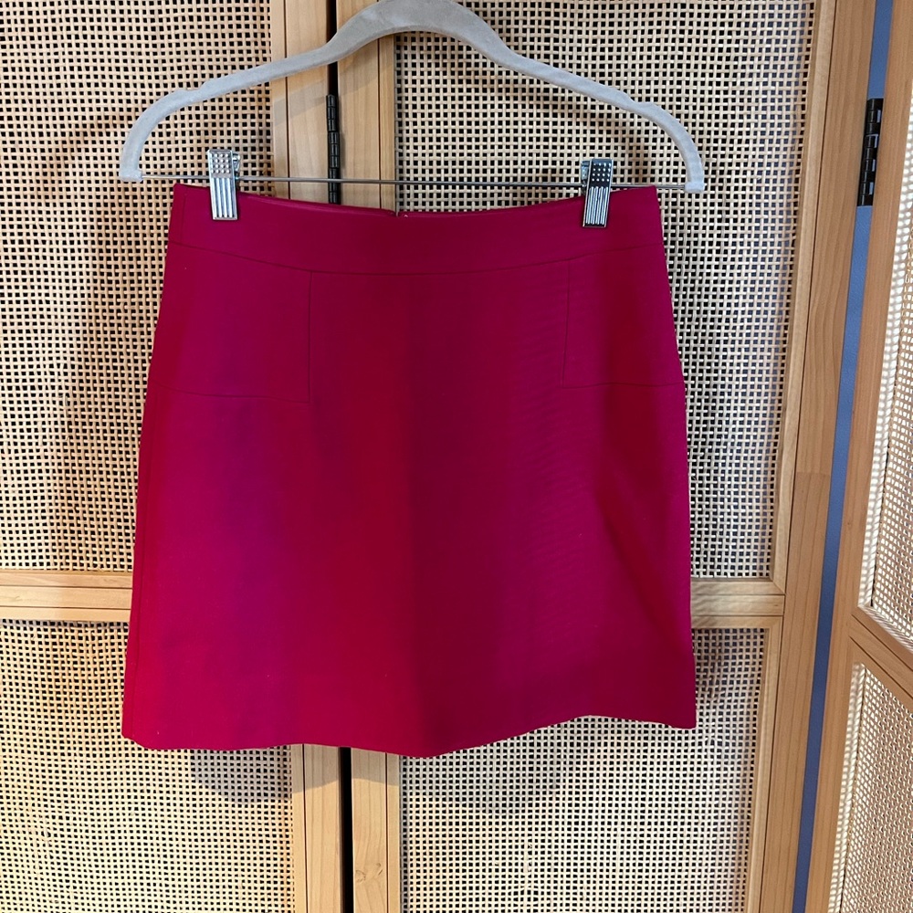 J. Crew Bright Pink Skirt